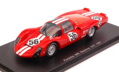 Immagine di PORSCHE 906 LH N.56 ACCIDENT 24H DAYTONA 1967 W.HABEGGER-C.VOGELE 1:43
