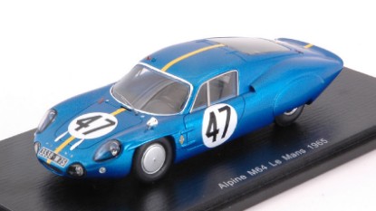 Immagine di ALPINE M64 N.47 DNF LM 1965 J.VINATIER-R.de LAGENESTE 1:43