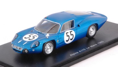 Immagine di ALPINE A110 N.55 DNF LM 1965 J.CHEINISSE-J.P.HANRIOUD 1:43