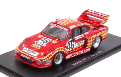 Immagine di PORSCHE 935 N.46 DNF LM 1980 C.HALDI-B.BEGUIN-V.MERL 1:43