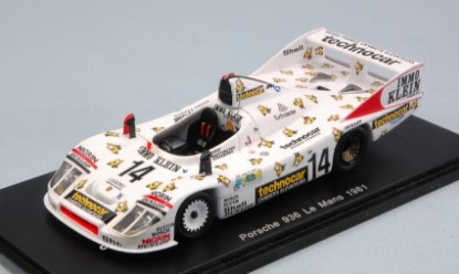 Immagine di PORSCHE 908/80 N.14 ACCIDENT LM 1981 D.WHITTINGTON-R.JOEST-K.NIEDZWIEDZ