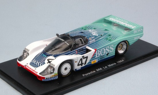 Immagine di PORSCHE 956 N.47 ACCIDENT LM 1984 J.LASSIG-G.FOUCHE -J.GRAHAM 1:43