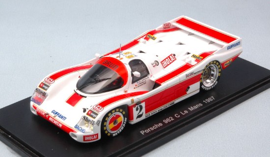 Immagine di PORSCHE 962 C N.2 ACCIDENT LM 1987 O.LARRAURI-U.SCHAFER-J.PAREJA 1:43