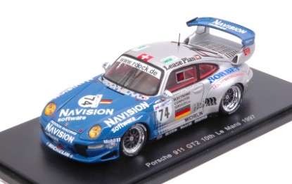 Immagine di PORSCHE 911 GT2 N.74 10th LM 1997 A.AHRLE-B.EICHMANN-A.PILGRIM 1:43