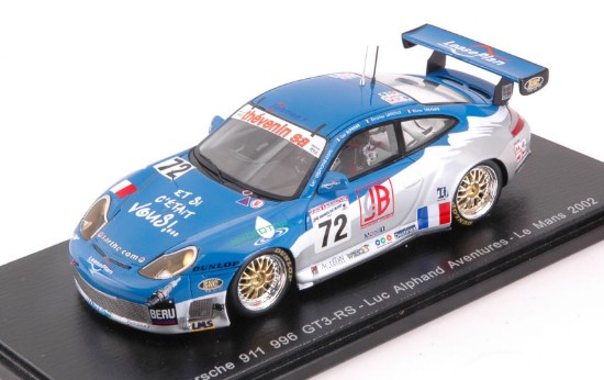 Immagine di PORSCHE 911 GT3 N.72 24th LM 2002 L.ALPHAND-C.LAVIELLE-O.THEVENIN 1:43