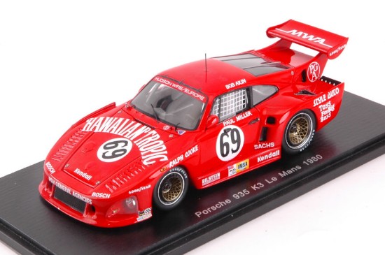 Immagine di PORSCHE 935 K3 N.69 DNF LM 1980 B.AKIN-P.MILLER-R.KENT-COOKE 1:43