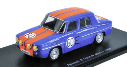 Immagine di RENAULT 8 GORDINI 1300 N.60 WINNER MACAU 1966 MAURO BIANCHI 1:43