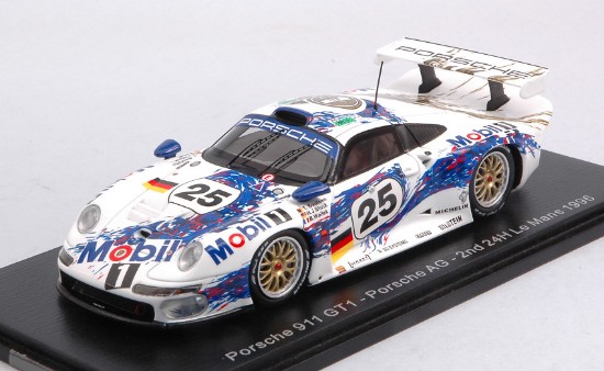 Immagine di PORSCHE 911 GT1 N.25 2nd LM 1996 STUCK-WOLLEK-BOUTSEN 1:43