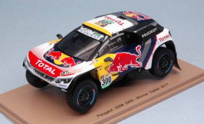 Immagine di PEUGEOT 3008 DKR WINNER DAKAR 2017 S.PETERHANSEL-J.P.COTTRET 1:43
