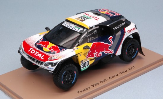 Immagine di PEUGEOT 3008 DKR WINNER DAKAR 2017 S.PETERHANSEL-J.P.COTTRET 1:43