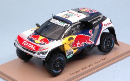 Immagine di PEUGEOT 3008 DKR N.304 ACCIDENT DAKAR 2017 C.SAINZ-L.CRUZ 1:43