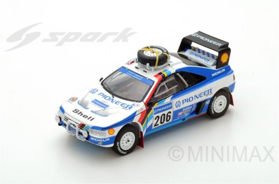 Immagine di PEUGEOT 405 T-16 N.206 2nd DAKAR 1989 J.ICKX-C.TARIN 1:43
