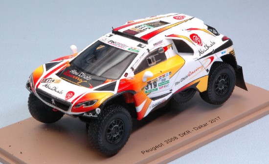 Immagine di PEUGEOT 2008 DKR N.319 6th DAKAR 2017 K.AL QASSIMI-P.MAIMON 1:43