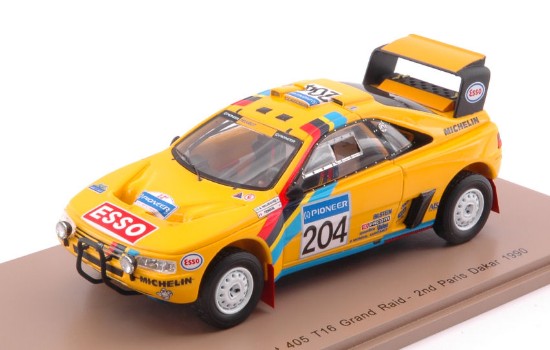 Immagine di PEUGEOT 405 T16 N.204 2nd PARIS-DAKAR 1990 B.WALDEGARD-J.C.FENOUIL 1:43