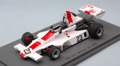 Immagine di HILL GH1 GRAHAM HILL 1975 N.23 DNQ MONACO GP 1:43