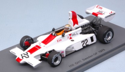 Immagine di HILL GH1 VERN SCHUPPAN 1975 N.22 SWEDEN GP 1:43