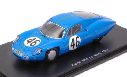 Immagine di ALPINE M64 N.46 17th LM 1964 H.MORROGH-R.DE LAGENESTE 1:43