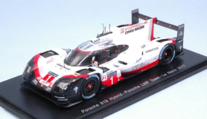 Immagine di PORSCHE 919 HYBRID N.1 DNF LM 2017 JANI-LOTTERER-TANDY 1:43