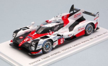 Immagine di TOYOTA TS050 HYBRID N.8 9th LM 2017 BUEMI-DAVIDSON-NAKAJIMA 1:43