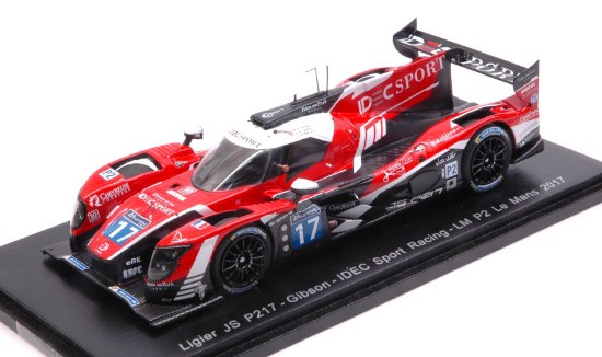 Immagine di LIGIER JS P217 N.17 13th LM 2017 LAFARGUE-LAFARGUE-ZOLLINGER 1:43