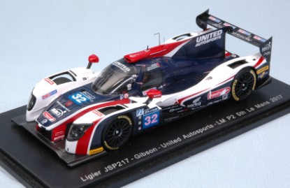 Immagine di LIGIER JS P217 GIBSON N.32 6th LM 2017 OWEN-DE SADELEER-ALBUQUERQUE 1:43