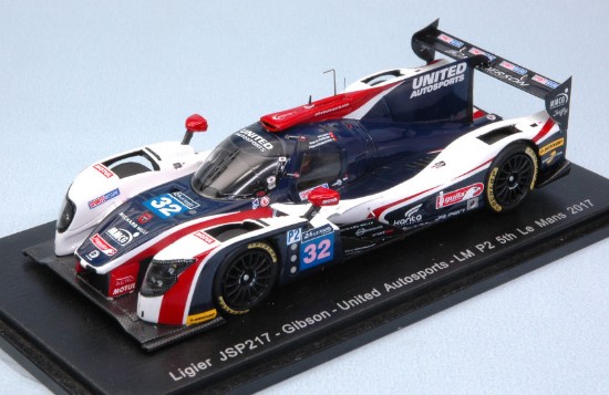Immagine di LIGIER JS P217 GIBSON N.32 6th LM 2017 OWEN-DE SADELEER-ALBUQUERQUE 1:43