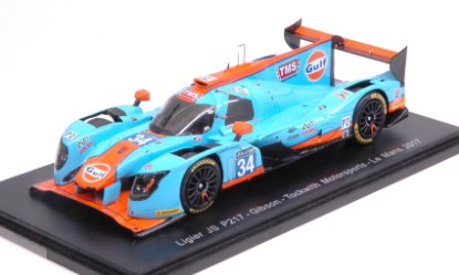 Immagine di LIGIER JS P217 GIBSON N.34 12th LM 2017 MOORE-HANSON-CHANDHOK 1:43