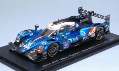 Immagine di ALPINE A470 GIBSON N.35 5th LM 2017 PANCIATICI-RAGUES-NEGRAO 1:43