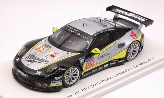 Immagine di PORSCHE 911 RSR N.93 38th LM 2017 LONG-AL FAISAL-HEDLUND 1:43
