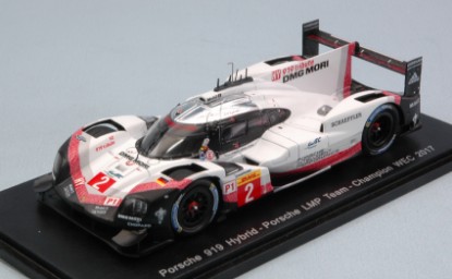 Immagine di PORSCHE 919 HYBRID N.2 CHAMPION WEC 2017 T.BERNHARD-E.BAMBER-B.HARTLEY
