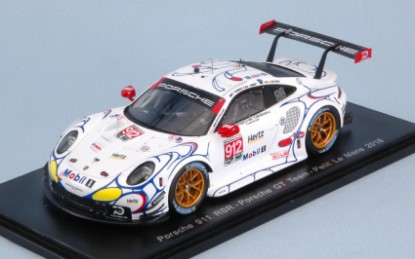 Immagine di PORSCHE 911 RSR N.912 PETIT LE MANS 2018 BAMBER-VANTHOOR-JAMINET 1:43