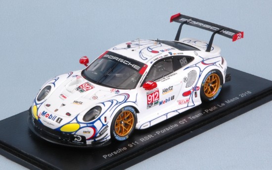 Immagine di PORSCHE 911 RSR N.912 PETIT LE MANS 2018 BAMBER-VANTHOOR-JAMINET 1:43