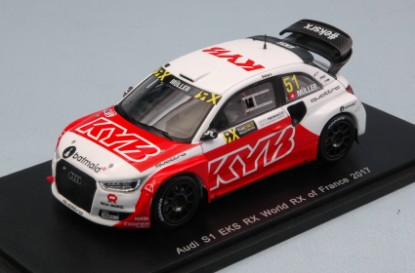 Immagine di AUDI S1 EKS RX QUATTRO N.51 WRX OF FRANCE 2017 N.MULLER 1:43