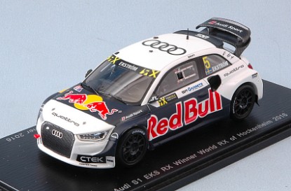 Immagine di AUDI S1 N.5 WINNER WORLD RX HOCKENHEIM 2016 M.EKSTROM 1:43
