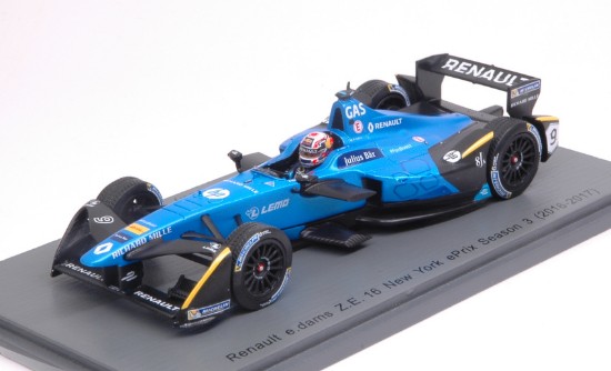 Immagine di RENAULT e.dams P.GASLY 2017 N.9 Rd10 NEW YORK FORMULA "E" 1:43