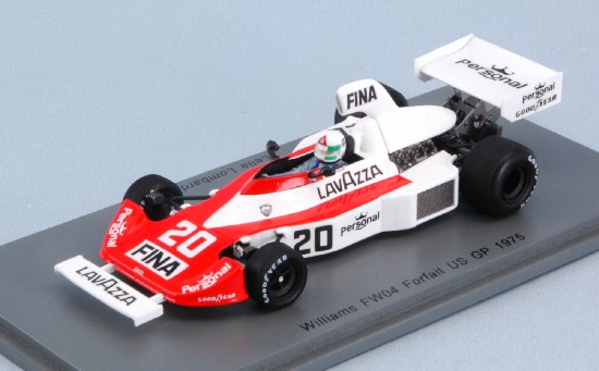 Immagine di WILLIAMS FW04 LELLA LOMBARDI 1975 N.20 NP (INIEZIONE) US GP 1:43