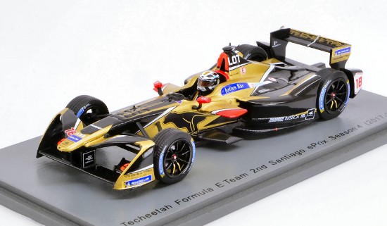 Immagine di TECHEETAH N.18 2nd STALINGRAD FORMULA E (2017-2018) A.LOTTERER 1:43