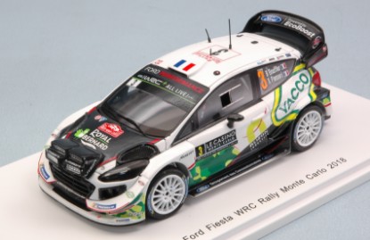 Immagine di FORD FIESTA WRC N.3 8th MONTE CARLO 2018 B.BOUFFIER-X.PANSERI 1:43