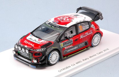 Immagine di CITROEN C3 WRC N.10 4th MONTE CARLO 2018 K.MEEKE-P.NAGLE 1:43