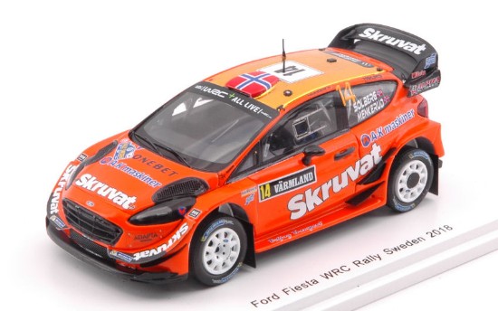 Immagine di FORD FIESTA R5 N.14 19th RALLY SWEDEN 2018 H.SOLBERG-C.MENKERUD 1:43