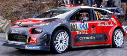 Immagine di CITROEN C3 WRC N.11 14th TOUR DE CORSE 2018 S.LOEB-D.ELENA 1:43