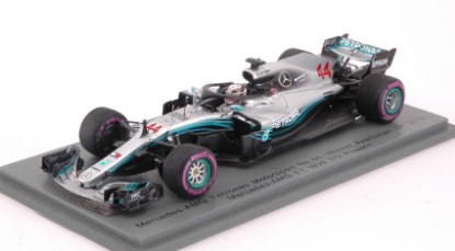 Immagine di MERCEDES F1 W09 L.HAMILTON 2018 N.44 WINNER AZERBAIJAN GP 1:43