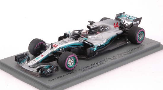 Immagine di MERCEDES F1 W09 L.HAMILTON 2018 N.44 WINNER AZERBAIJAN GP 1:43
