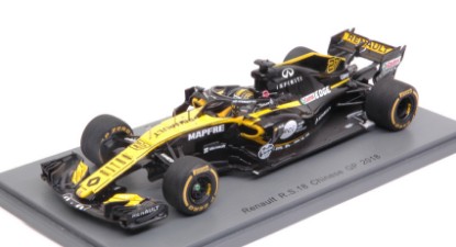Immagine di RENAULT F1 R.S.18 N.HULKENBERG 2018 N.27 6th CHINESE GP 1:43
