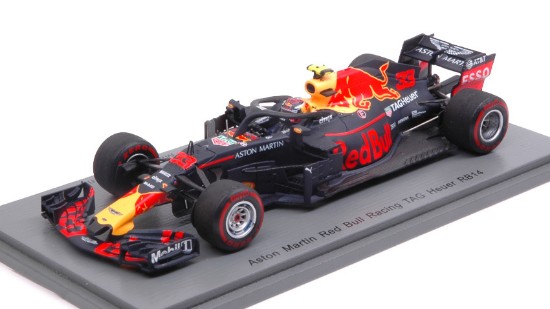 Immagine di RED BULL ASTON MARTIN RB14 M.VERSTAPPEN 2018 N.33 6th AUSTRALIAN GP 1:43
