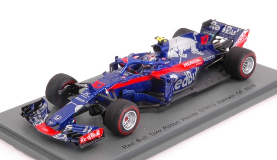 Immagine di TORO ROSSO STR13 P.GASLY 2018 N.10 4th BAHREIN GP 1:43