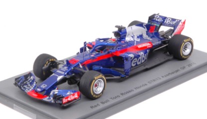 Immagine di TORO ROSSO HONDA STR13 B.HARTLEY 2018 N.28 RACE TO BE CONFIRMED 1:43