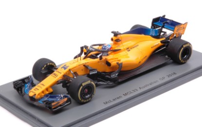 Immagine di MC LAREN MCL33 F.ALONSO 2018 N.14 5th AUSTRALIAN GP 1:43