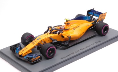 Immagine di MC LAREN MCL33 S.VANDOORNE 2018 N.2 9th AUSTRALIAN GP 1:43