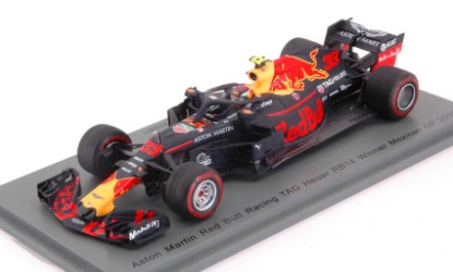 Immagine di RED BULL M.VERSTAPPEN 2018 N.33 WINNER MEXICAN GP 1:43